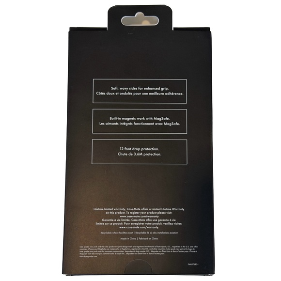 NWT Kate Spade New York Wavy Glitter MagSafe Case – iPhone 17 Pro Max (2025) - Picture 3 of 3